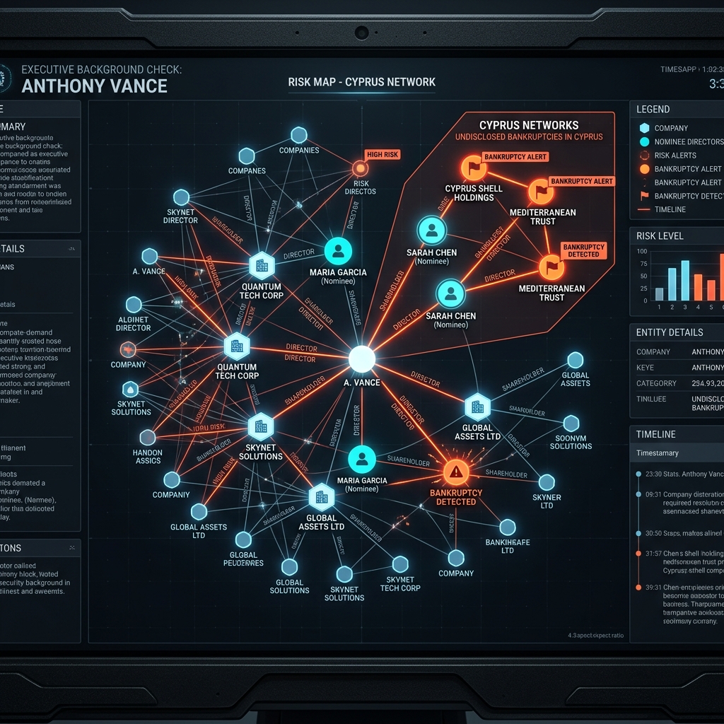 Founder Due Diligence ($1.2M Contract)